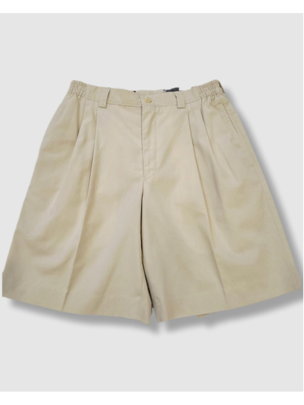 Vintage Cacharel Preppy Shorts, Pleated Minimalist, unisex 1980s